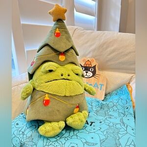 Jellycat christmas tree Ricky rain frog